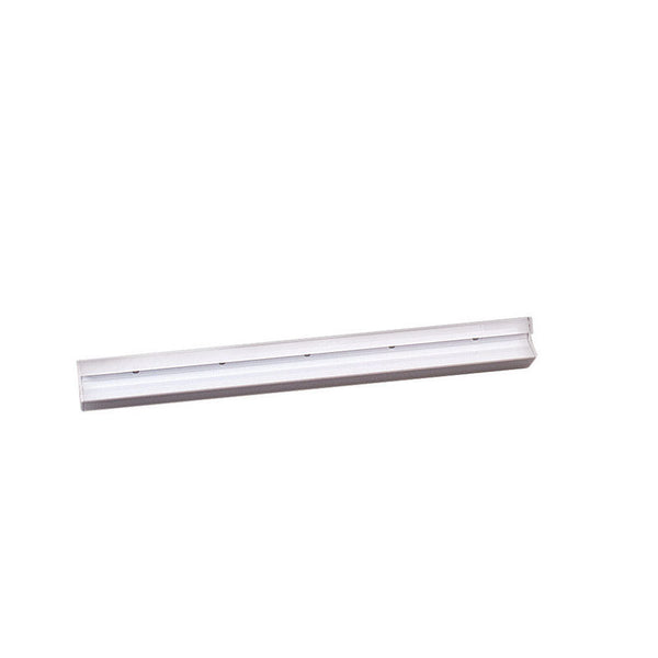 Anclaje para estante de servicio regular de acero blanco Knape & Vogt, calibre 16, 36 in de largo