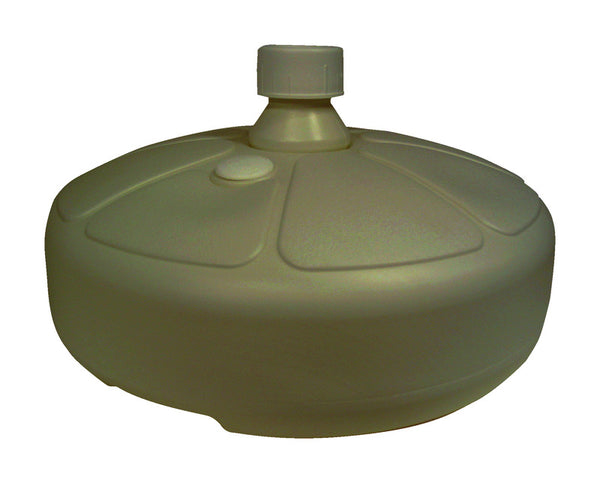 Base de sombrilla de resina Portobello de Adams, 15 pulgadas de largo x 15 pulgadas de ancho x 8,5 pulgadas de alto