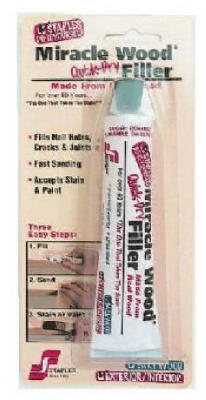 Masilla para madera Miracle, 1,75 oz. (paquete de 6)