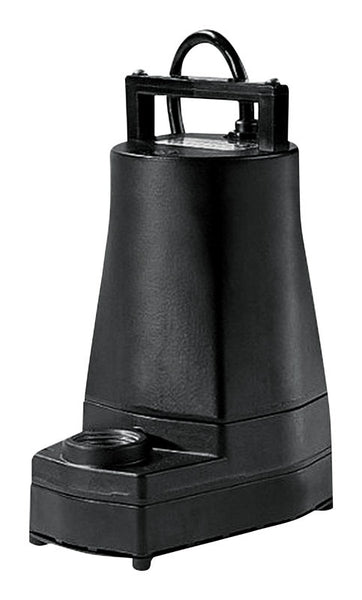 Little Giant 5-MSPR 1/6 HP 1200 gph Cast Iron Switchless Switch AC Utility Pump
