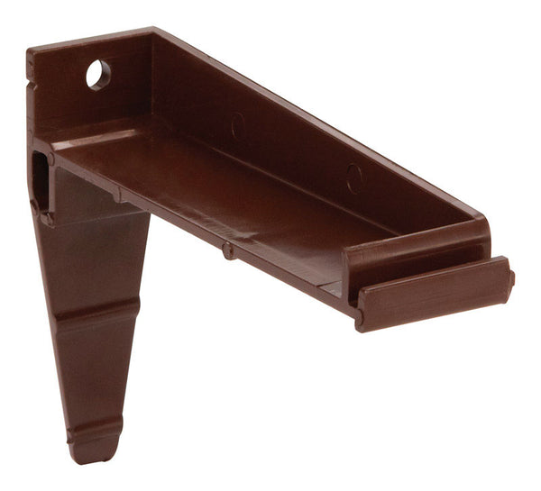 Genova Repla K 4.8 in. H x 5 in. W x 4.9 in. L Brown Vinyl K Gutter Bracket