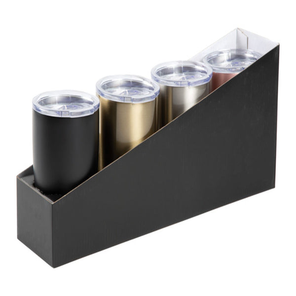 Vaso térmico sin BPA de 12 oz de Manna (paquete de 4)
