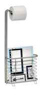 InterDesign 27860 11.25 X 6 X 23.5 Brushed Stainless Steel Forma Ultra Magazine Stand