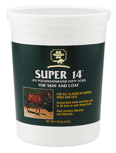Tratamiento para piel y pelaje de equinos Farnam, 3 lb.
