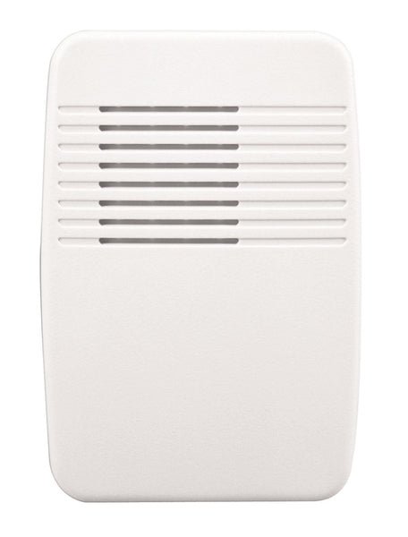 Heath Zenith White Plastic Wireless Door Chime