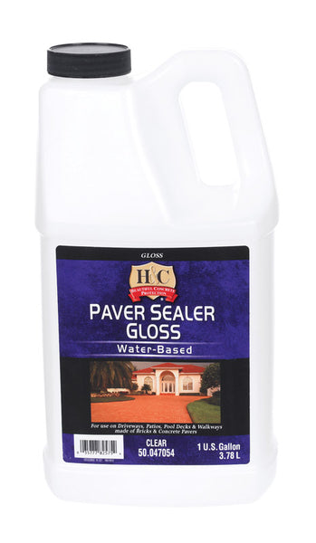 H&C Paver Sealer Water Based Gloss Clear 1 Gl
