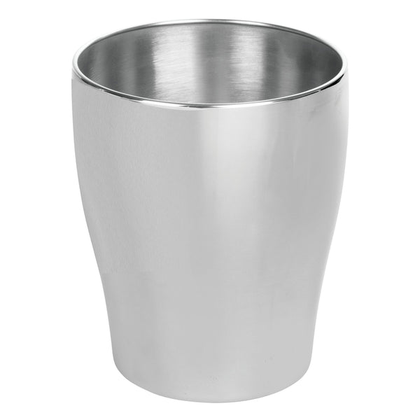 Papelera de acero inoxidable de 10" de alto y 1,9 g