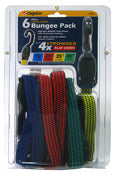Cargoloc 32407 Flat Bungee Pack 6 Count