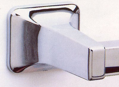 Extremos de barra para toallas Futura™ E1400P de Bath Unlimited