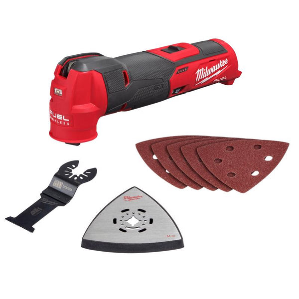 Herramienta multiusos oscilante inalámbrica Milwaukee M12 Fuel de 12 V y 18 000 OPM