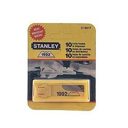 Stanley Hand Tools 11-921t Utilitity Knife Blades 10 Count With Dispenser