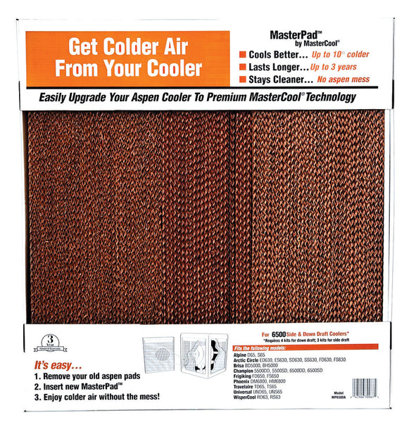 Master Pad Rigid Replacement Pad For 6500 Side And Down Draftcoolers