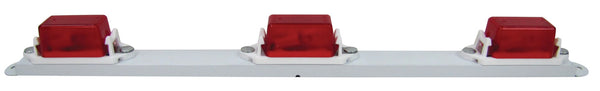 PM V107-3R Red Mini Light Bar