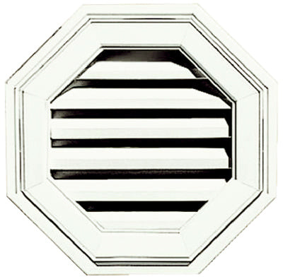 Ventilación octogonal a dos aguas de 18 pulgadas, color blanco
