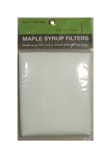 Tap My Trees 24 in. Stainless Steel Maple Sugaring Syrup Filter Sheet 1 pk
