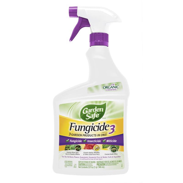 Fungicida líquido orgánico Garden Safe de 32 oz