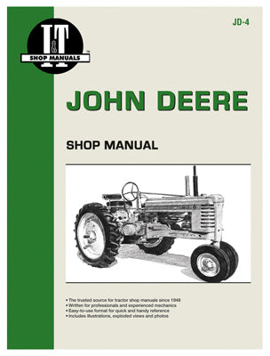Manual de taller del tractor John Deere Serie A