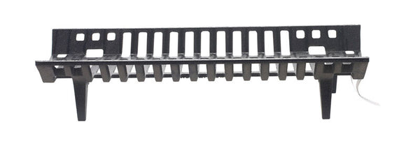 Vestal Black Painted Cast Iron Fireplace Grate