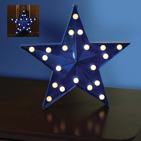 Sylvania Patriotic Tabletop Decoration Metal 1 pk