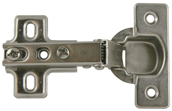 Ultra Hardware 34895 Nick Plat Designer's Edge™ 105° Full Overlay Concealed Hinge