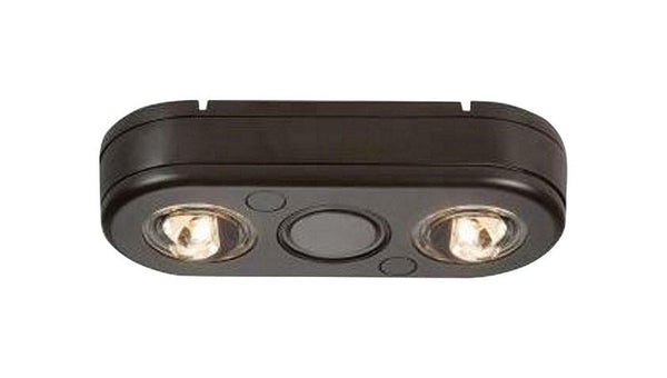 All-Pro Revolve Switch 180 deg. LED Bronze Outdoor Floodlight Hardwired
