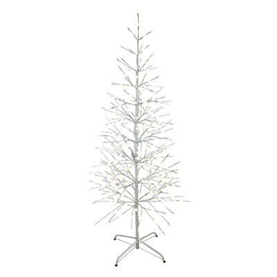LED Lighted Birch Tree, Warm White, 42-In.