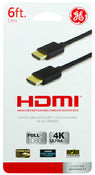 Ge Jasco 33574 6' Basic Gold Hdmi Cable With Ethernet