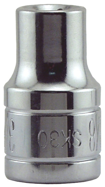 Great Neck SK30 3/8 X 1/2 Drive 6 Point Socket Standard