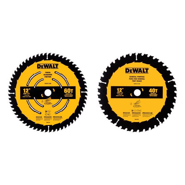 CIRCLR SAW BLDE 12" 2PK