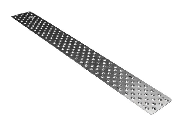 Peldaño de escalera de aluminio con revestimiento en polvo Handi Treads de 6 pulg. de ancho x 30 pulg. de largo