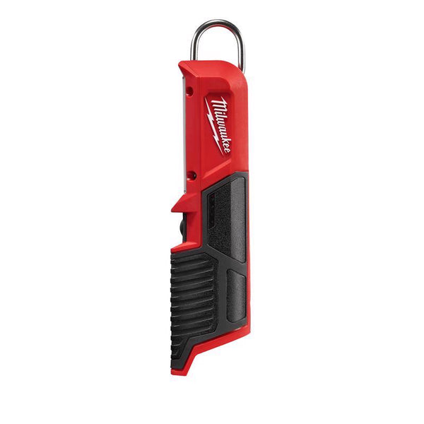 Linterna LED Milwaukee M12 negra y roja de 220 lúmenes