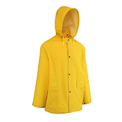 2XL 2PC YEL PVC Suit