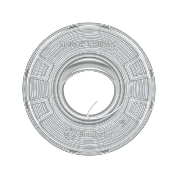 ALAMBRE 12G BLANCO BOBINA 1000'