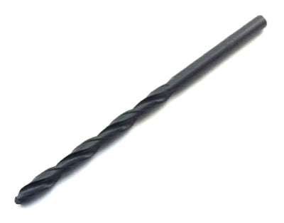 Drill Bit, Black Oxide, 1/8 x 2-3/4-In. (Pack of 12)