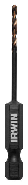 Broca de impacto de acero Irwin Turbomax de 5/64 pulg. x 2-9/16 pulg. de largo, 1 pieza