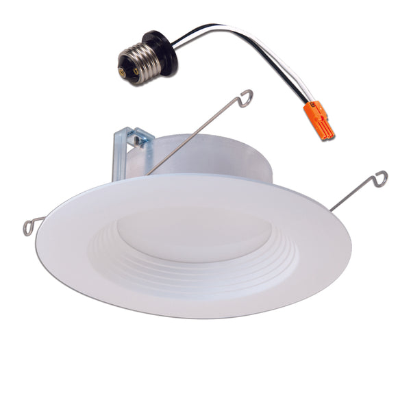 Kit de actualización de LED de aluminio blanco Halo serie RL56, 120 V, 8,9 W, 5 y 6 W, apertura de 2,33 H.