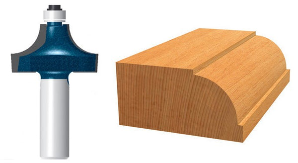 Broca para fresadora de doble flauta Bosch 85496M de 3/8"