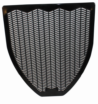 Alfombrilla para urinario con aroma a Fresh Blast, color negro, 18,5 in (paquete de 6)