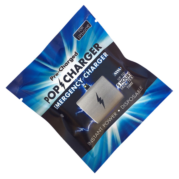 Zorbitz Pop Charger One Time Use Phone Charger (Pack of 24)