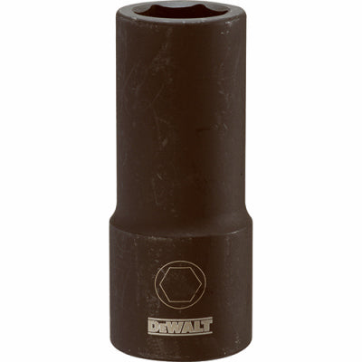 Metric Deep Impact Socket, 6-Point, 3/4-In. Drive, 22mm