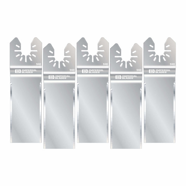 Raspador de acero con alto contenido de carbono Imperial Blades One Fit de 1-3/8 pulg. SX, 4-9/16 pulg. LX y 1-3/8 pulg. W