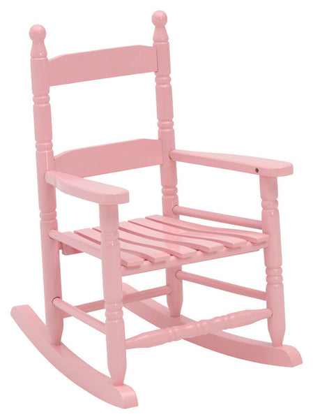 BALANCÍN DE MADERA PARA NIÑOS ROSA