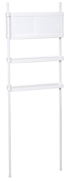 Lámpara ahorradora de espacio de plástico blanco Zenna Home de 90 W, 24,25 x 97 x 7,75 pulgadas