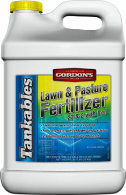 Tankables Lawn/Pasture Fertilizer, Covers 15,000 Sq. Ft., 2.5-Gallon Concentrate