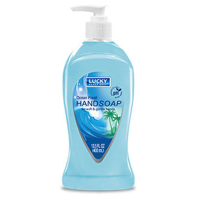 Jabón líquido para manos, Ocean Fresh, 13,5 oz (paquete de 12)