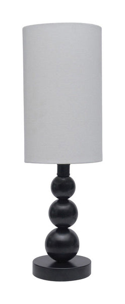 Living Accents 19 in. Satin Table Lamp
