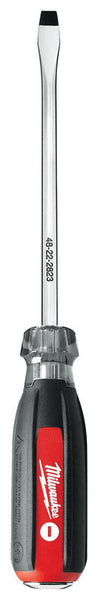 Milwaukee 5/16 in. x 6 in. L Slotted Cushion Grip Demolition Screwdriver 1 pc.
