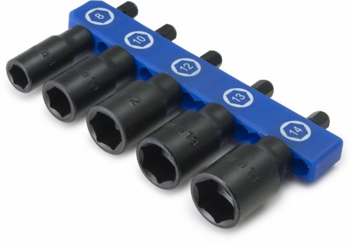 IMPACT NUT DRIVER 5PC METRIC
