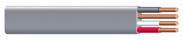Southwire Underground Feeder Wire 8 Ga, 3 Conductor 40 Amp 600 V 90 Deg C 125 ' Black