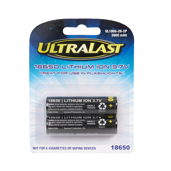 BATRY LI ION 18650 2PK